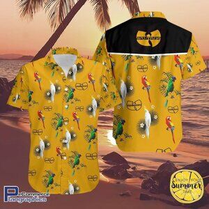 Wu Tang Clan Aloha Shirt Hawaiian Aloha Shirt Hawaiian Shorts Beach Short Shirt